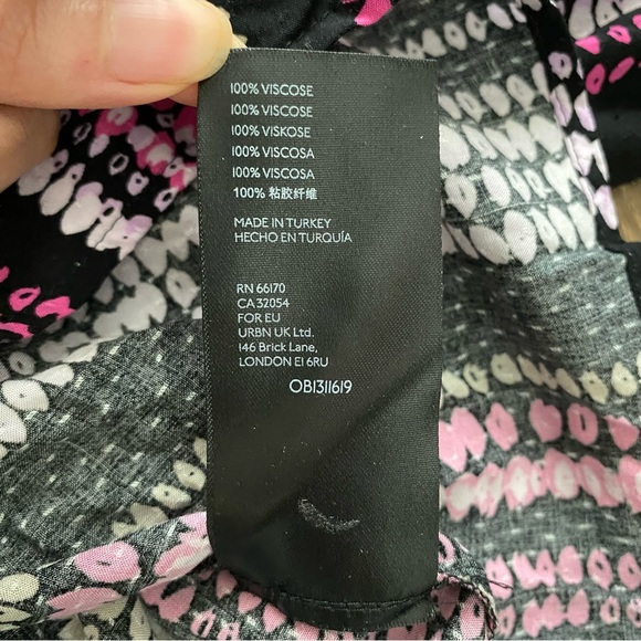 Maeve Anthropologie Colette Peasant Boho Blouse Balloon Sleeve Striped Print - Picture 13 of 16